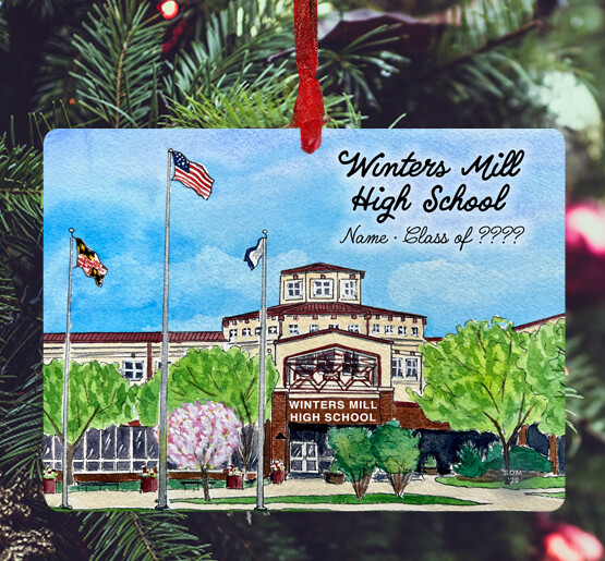 Westminster, MD - Ornament - Winters Mill High School - #wintersmillhs - #stephanie