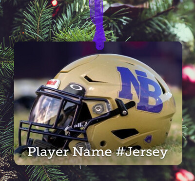 Raleigh, NC - Ornament - Broughton Magnet High School - Football