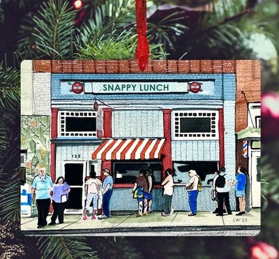 Mount Airy, NC - Ornament - Snappy Lunch - #snappy - #lew