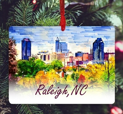 Raleigh, NC - Hey Raleigh - Ornament - #heyraleigh - #lew