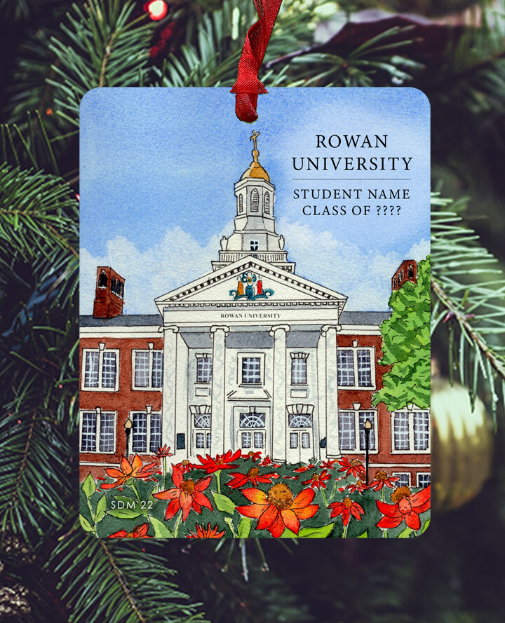 Glassboro, NJ - Ornament - Rowan University - #rowan - #stephanie