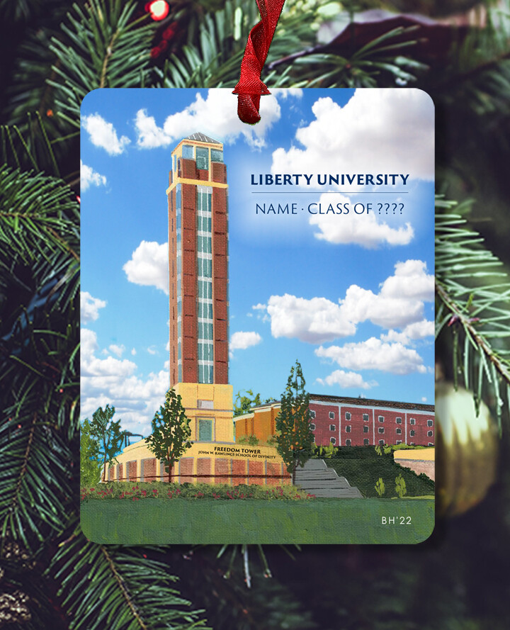 Lynchburg, VA - Ornament - Liberty University - #liberty - #hopper