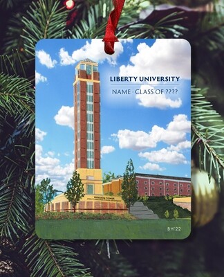 Lynchburg, VA - Ornament - Liberty University - #liberty - #hopper
