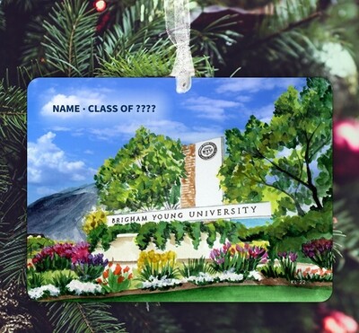 Provo, UT - Ornament - Brigham Young University - #byu - #lambert