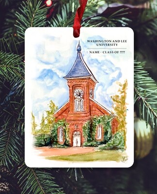 Lexington, VA - Ornament - Washington and Lee University - #helaina