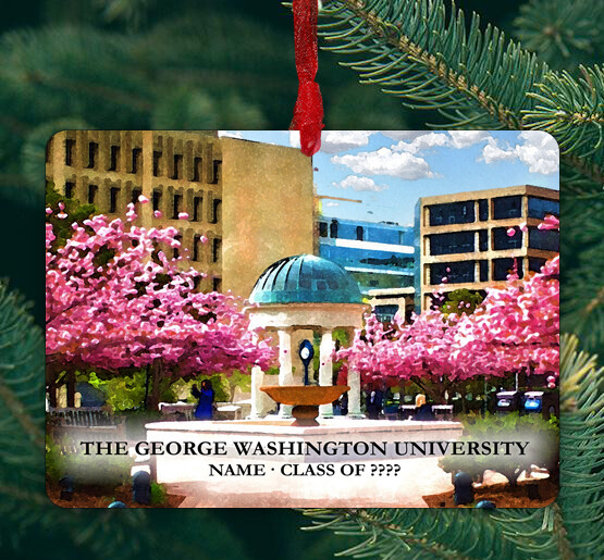 Washington, DC - Ornament - The George Washington University - #geowash