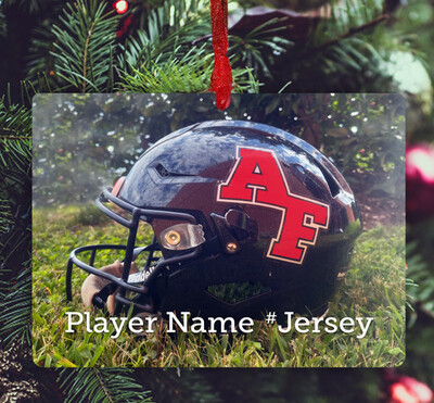 Apex, NC - Ornament - Apex Friendship High School Football Helmet - #patriotfootball