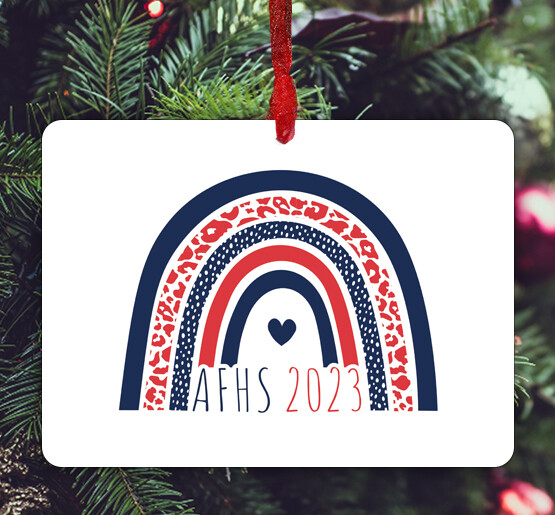 Apex, NC - Ornament - Apex Friendship High School - #rainbow