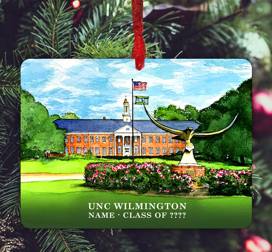 Wilmington, NC - Ornament - UNCW Wilmington - #lew