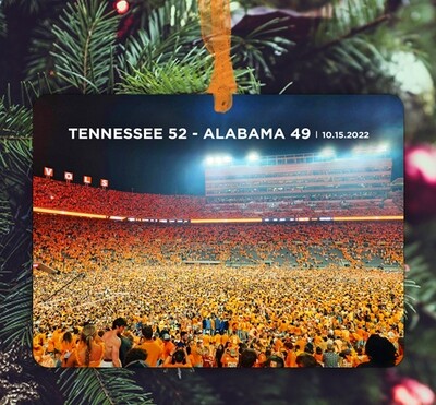 Knoxville, TN - Ornament - University of Tennessee - Tennessee vs Alabama 2022- #tnhistoricwin