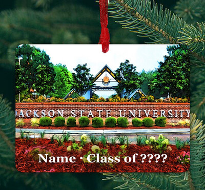 Jackson, MS - Ornament - Jackson State University - #jsu