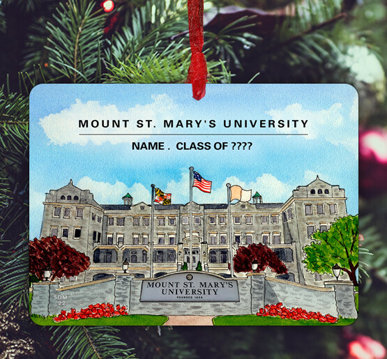 Emmitsburg, MD - Ornament - Mount St. Mary&#39;s University - #mtstmarys - #stephanie