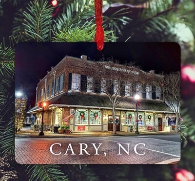 Cary, NC - Ornament - Ashworth&#39;s Drugs - Heather Leah - #leah