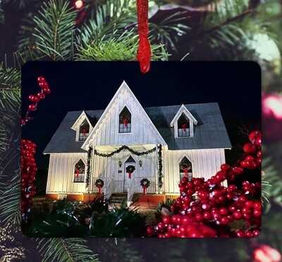 Cary, NC - Ornament - Photo - Heather Leah - Ivey-Ellington House Christmas - #carychristmas