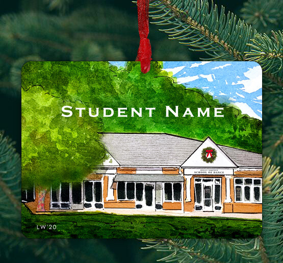 Holly Springs, NC - Ornament - Holly Springs School Of Dance - #lew