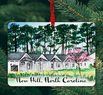 New Hill, NC - Ornament - Spring In New Hill - #solveig