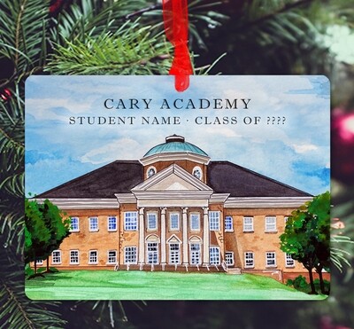 Cary, NC - Ornament - Cary Academy - #solveig