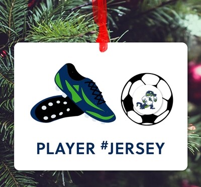 Cary, NC - Ornament - Green Level High School - Soccer Ball - #glhsoccerball - Ornament