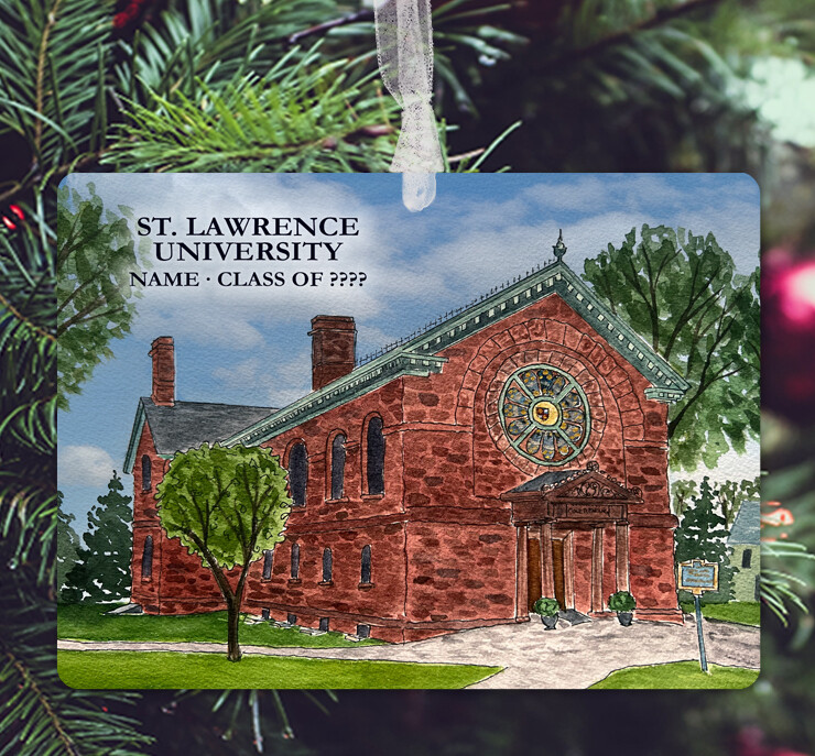 Canton, NY - Ornament - St. Lawrence University - #stlawrence - #stephanie