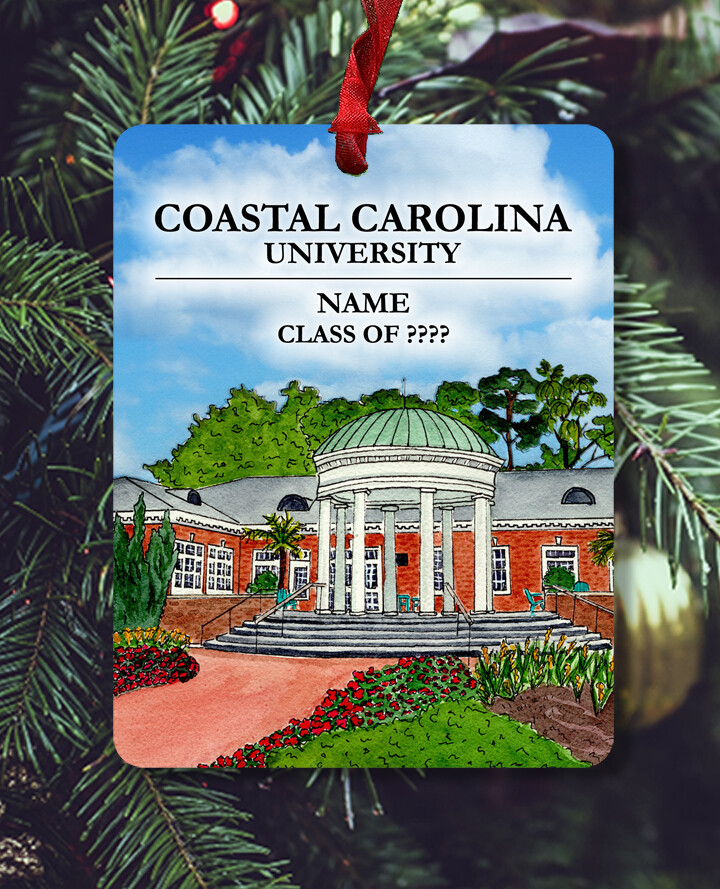 Conway, SC - Ornament - Coastal Carolina University - #ccu - #stephanie