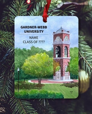 Boiling Springs, NC - Ornament - Gardner-Webb University - #gardner - #ashley