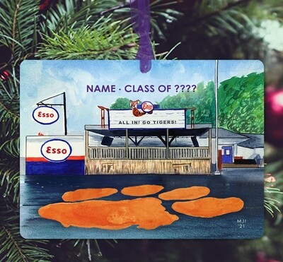 Clemson, SC - Ornament - Clemson University - The Esso Club - #mindy