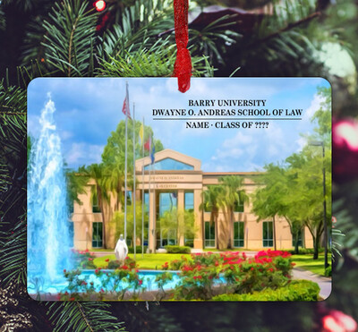 Miami Shores, FL - Ornament - Barry University - Dwayne O. Andreas School of Law