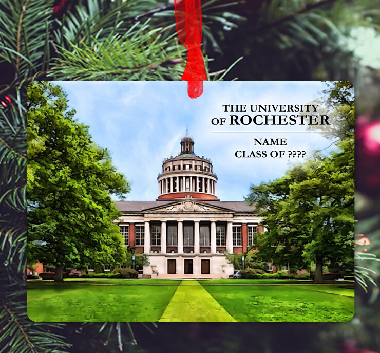 Rochester, NY - Ornament - University of Rochester - #uofr