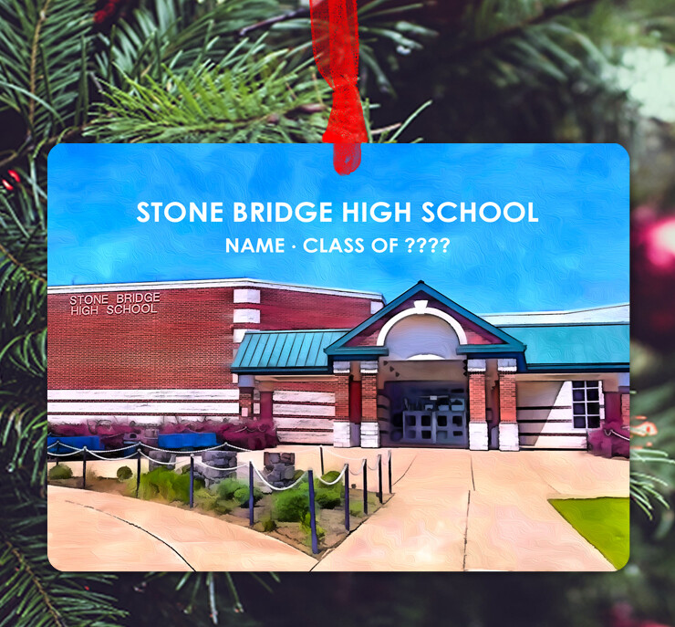 Ashburn, VA - Ornament - Stone Bridge High School - #stonebridge