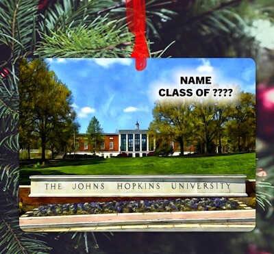 Baltimore, MD - Ornament - Johns Hopkins University - #hopkins
