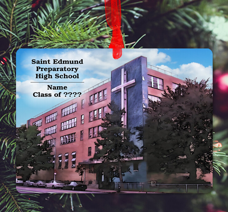 Brooklyn, NY - Ornament - Saint Edmund Preparatory High School - #edmund