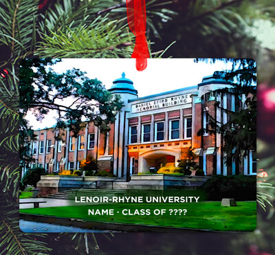 Hickory, NC - Ornament - Lenoir Rhyne University - #lenoir