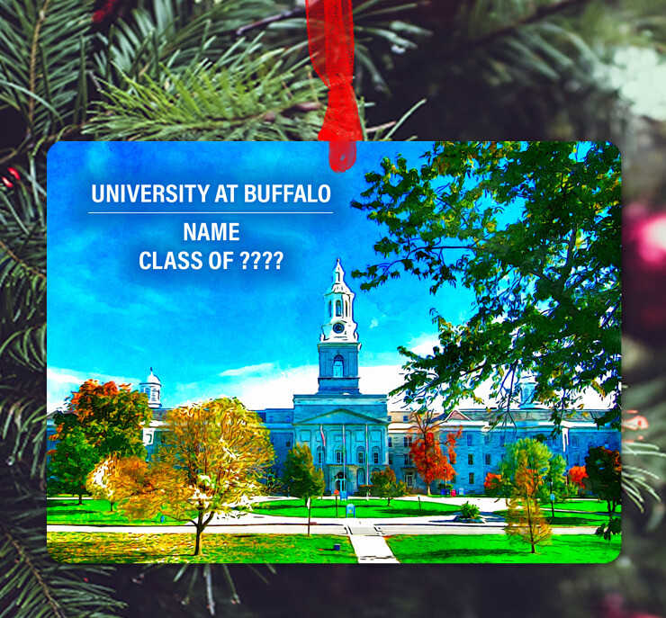 Buffalo, NY - Ornament - University At Buffalo - #buffalo