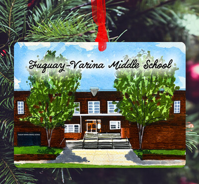 Fuquay Varina, NC - Ornament - Fuquay-Varina Middle School - #lew