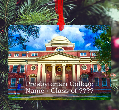 Clinton, SC - Ornament - Presbyterian College - #presbyterian