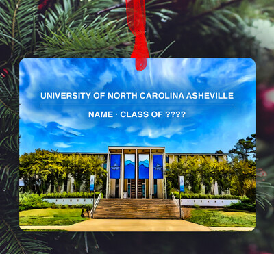 Asheville, NC - Ornament - UNC Asheville