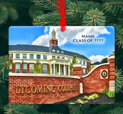 Williamsport, PA - Ornament - Lycoming College - #lycoming