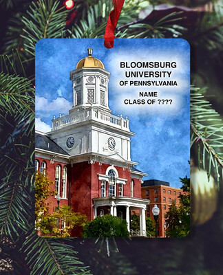 Bloomsburg, PA - Ornament - Bloomsburg University Of Pennsylvania - #bloomburg