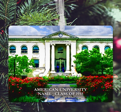 Washington, DC - Ornament - American University - #american
