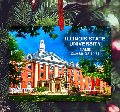 Normal, IL - Ornament - Illinois State University - #illinoisstate