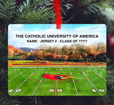 Washington, DC - Ornament - Catholic University Of America - Stadium - #catholic