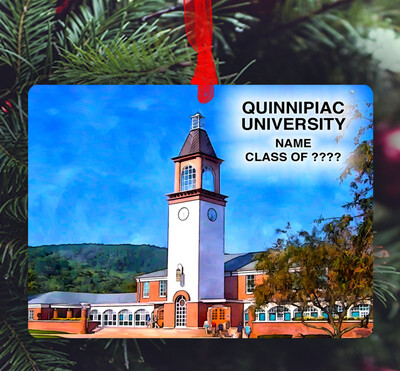 Hamden, CT - Ornament - Quinnipiac University