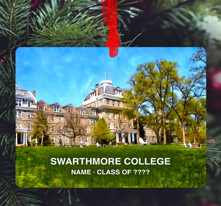 Swarthmore, PA - Ornament - Swarthmore University - #swarthmore