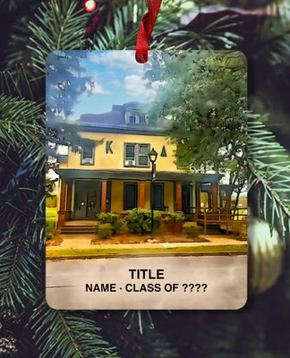 Selinsgrove, PA - Ornament - Susquehanna University Kappa Delta - #susquehanna