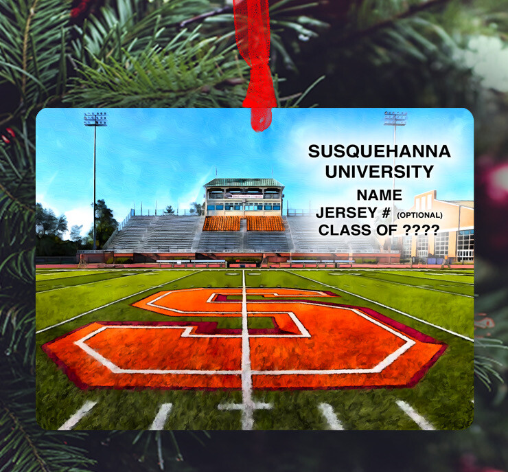 Selinsgrove, PA - Ornament - Susquehanna University Stadium - #susqstadium - #football