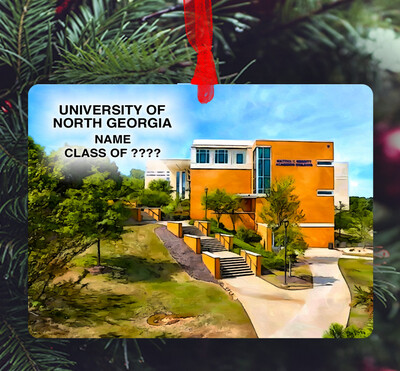 Oakwood, GA - Ornament - University of North Georgia - Gainesville