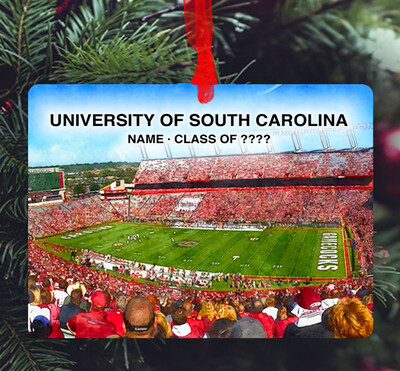 Columbia, SC - Ornament - University of South Carolina - Williams-Brice Stadium - #gamecocks - #uscstad