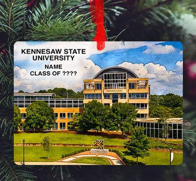 Kennesaw, GA - Ornament - Kennesaw State University - #kennesaw