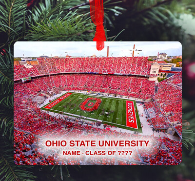 Columbus, OH - Ornament - Ohio State Stadium - #osu