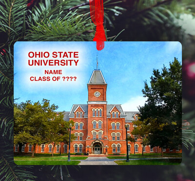 Columbus, OH - Ornament - Ohio State University - #osu